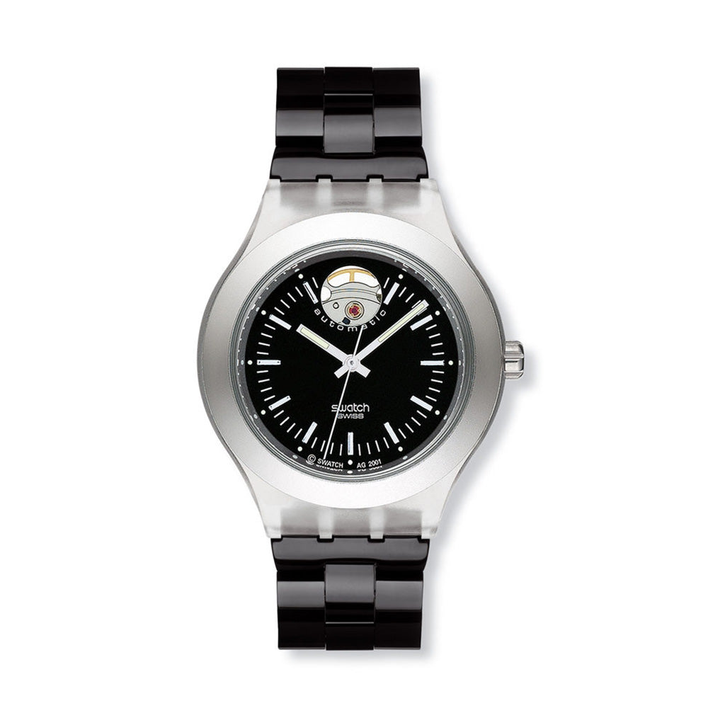 Swatch Irony Diaphane Automatik Gravitation Black SVDK1001G