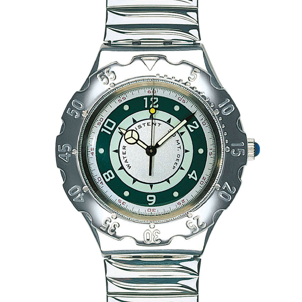 Swatch Irony Scuba Green Coral YDS101A/B