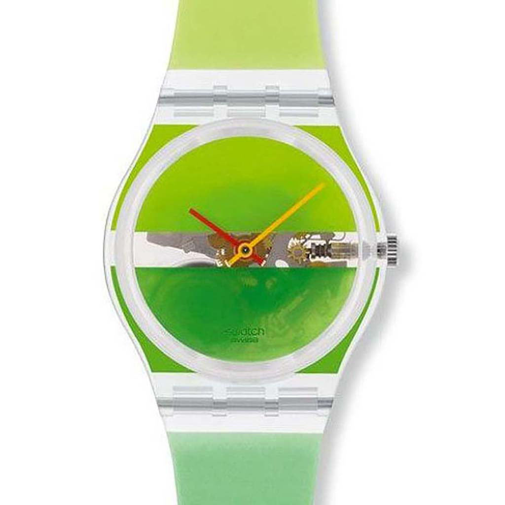 Swatch Gent Green Painted Time GK379