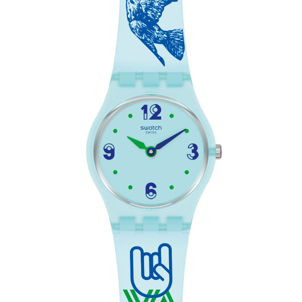 Swatch Lady #GreenTouche LN157