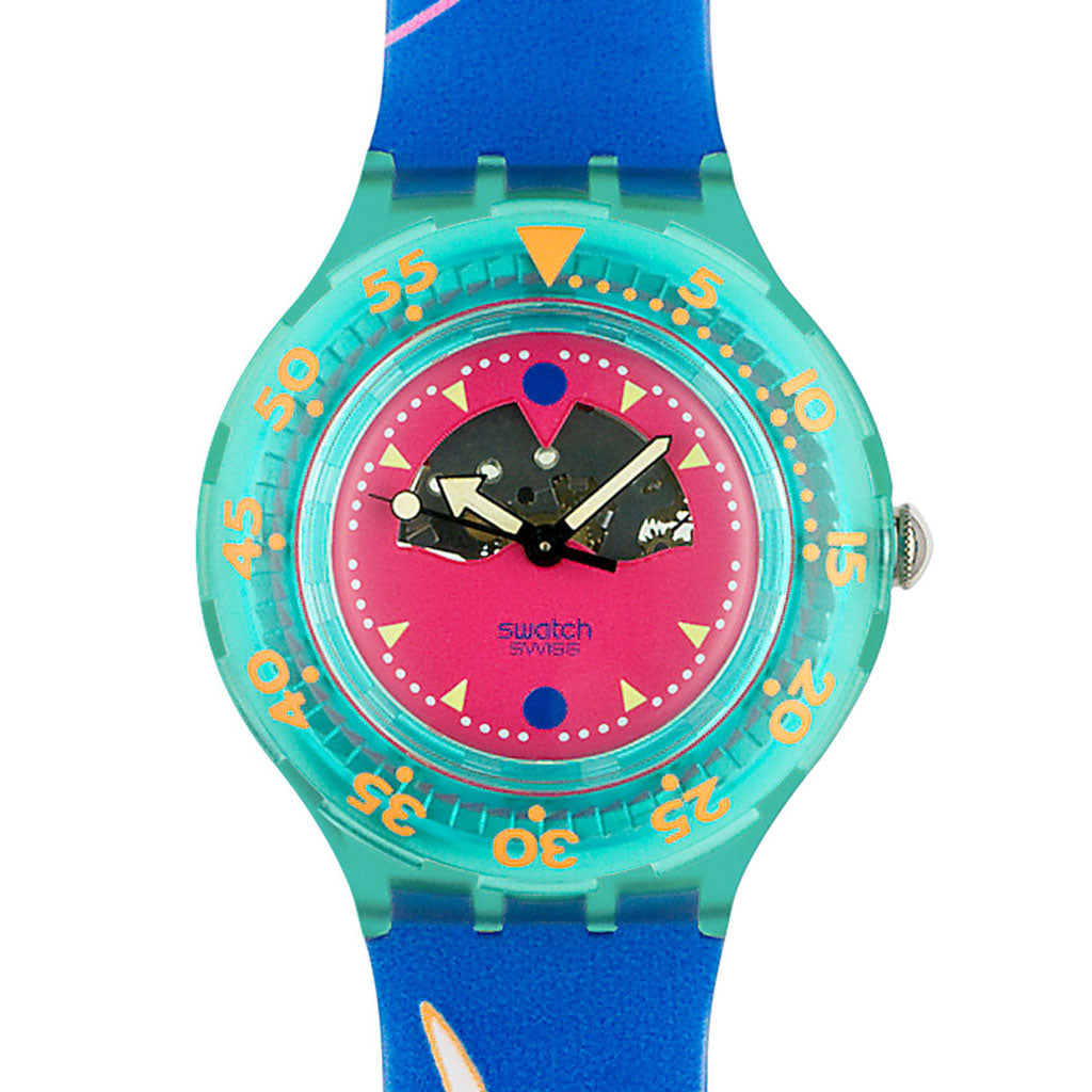 Swatch Scuba 200 Happy Fish Blue SDN101-1