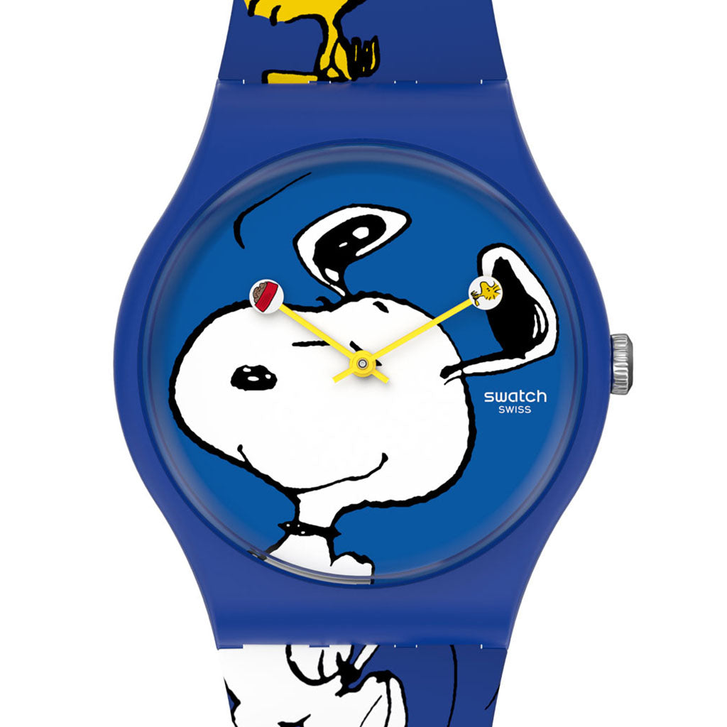 Swatch x Peanuts New Gent Special Hee Hee Hee SO29Z106