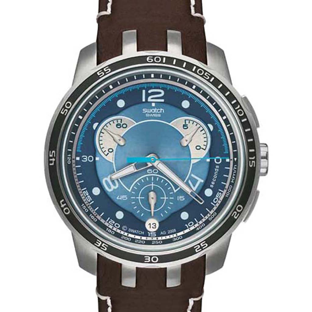 Swatch Irony Retrograde Chrono Ice Border YRS416