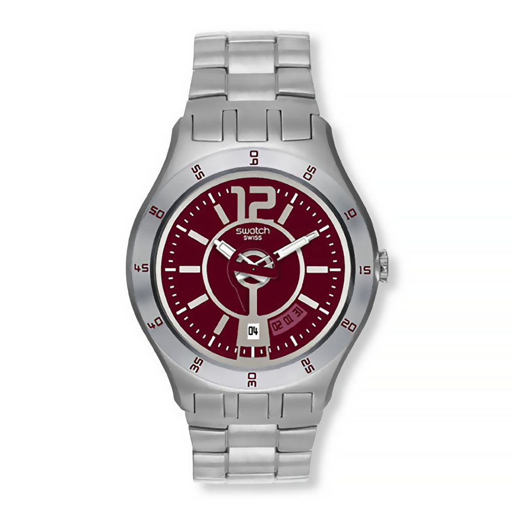 Swatch Irony New Big IN A BURGUNDY MODE YTS405G