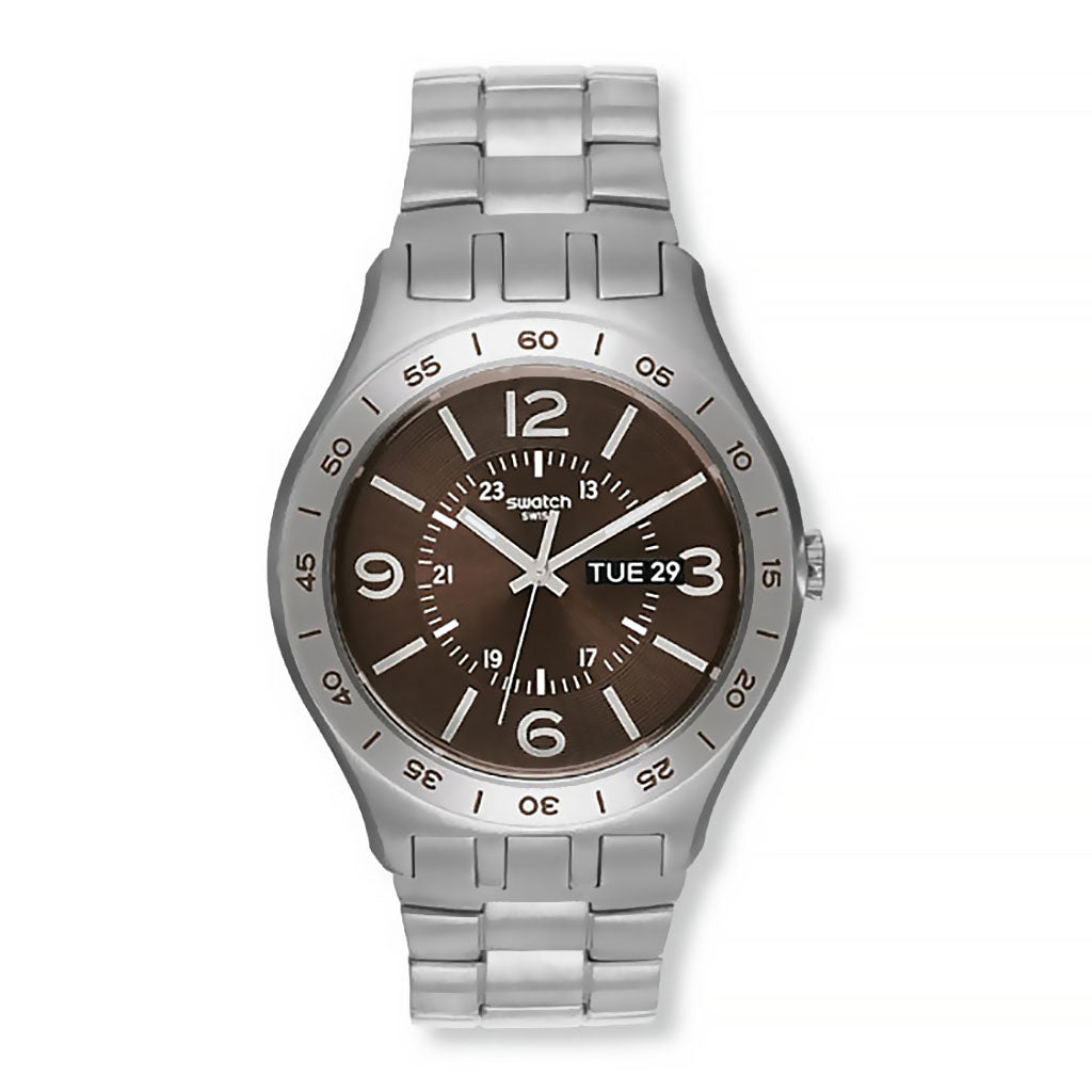 Swatch Irony New Big IN A MAROON MODE YTS403G