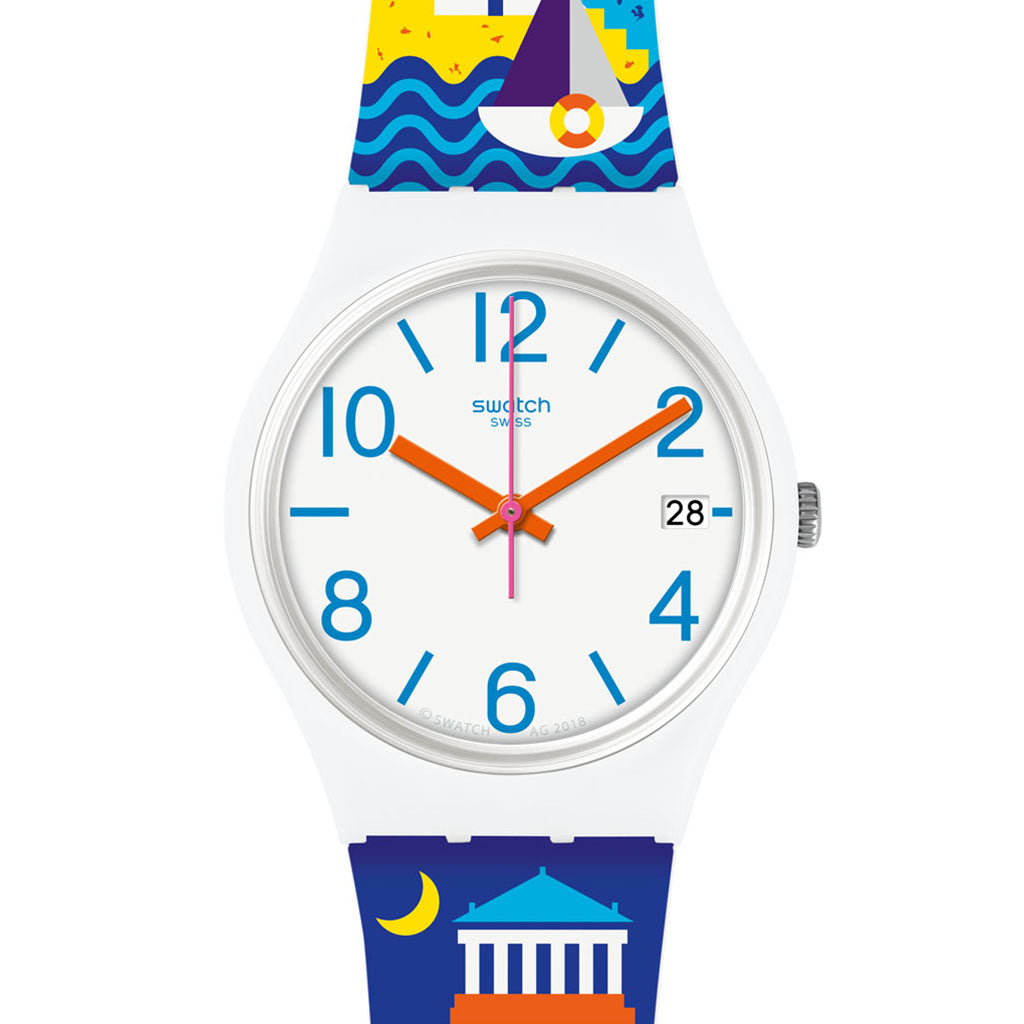Swatch Gent It's All Greek To Me GW408C