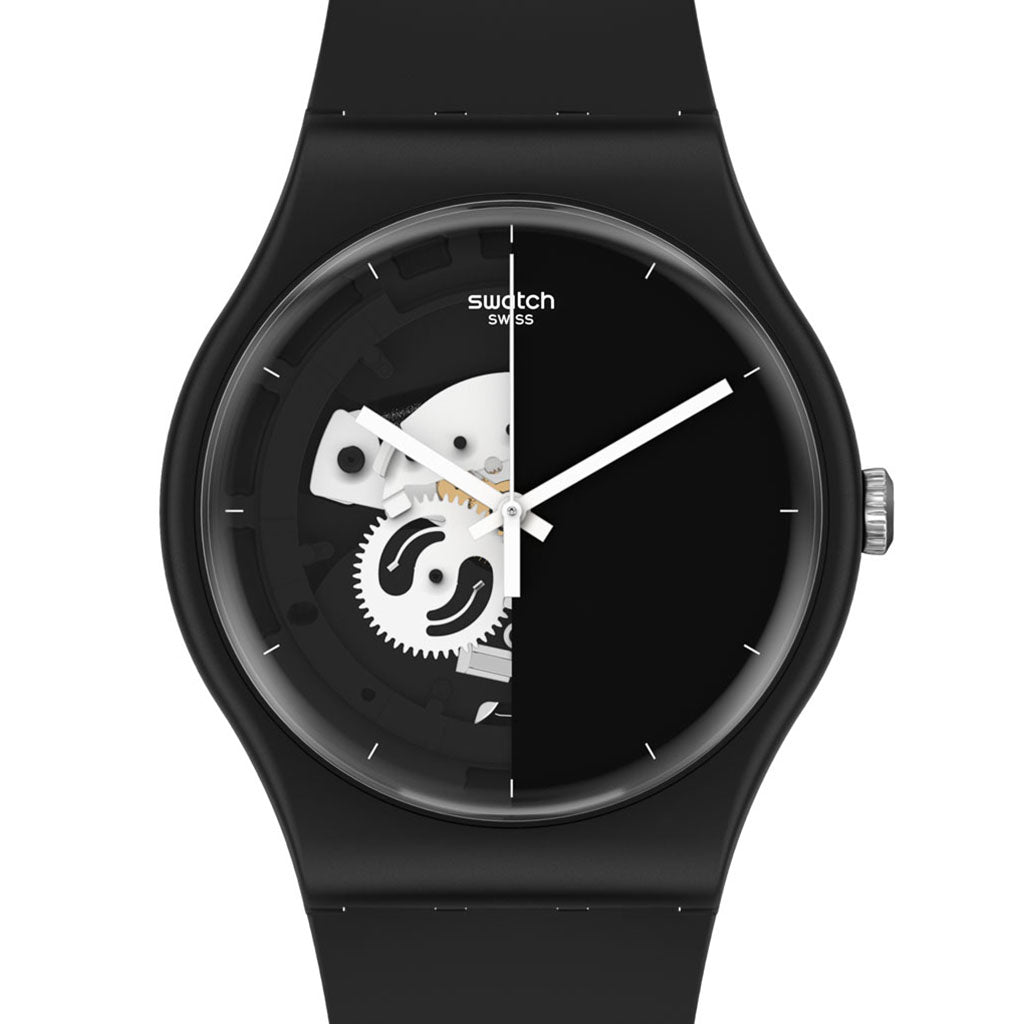 Swatch Originals New Gent Live Time Black SO32B107