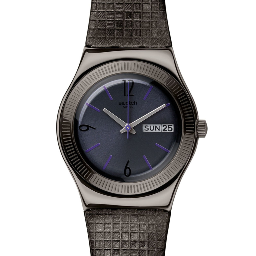 Swatch Irony Medium London Smoke YLM700