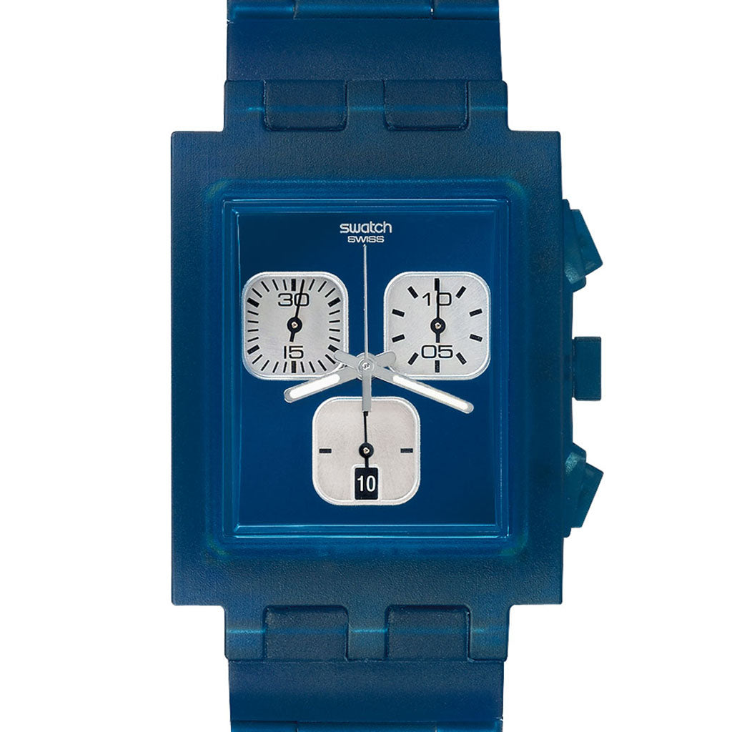 Swatch Square Chrono Midnight SUEN400