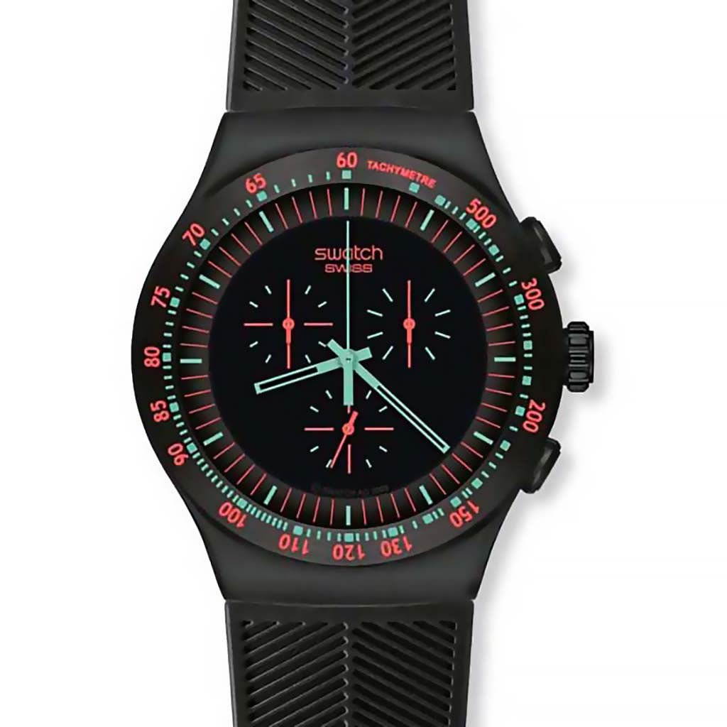 Swatch Irony The Chrono MINT IN DARK YOB105