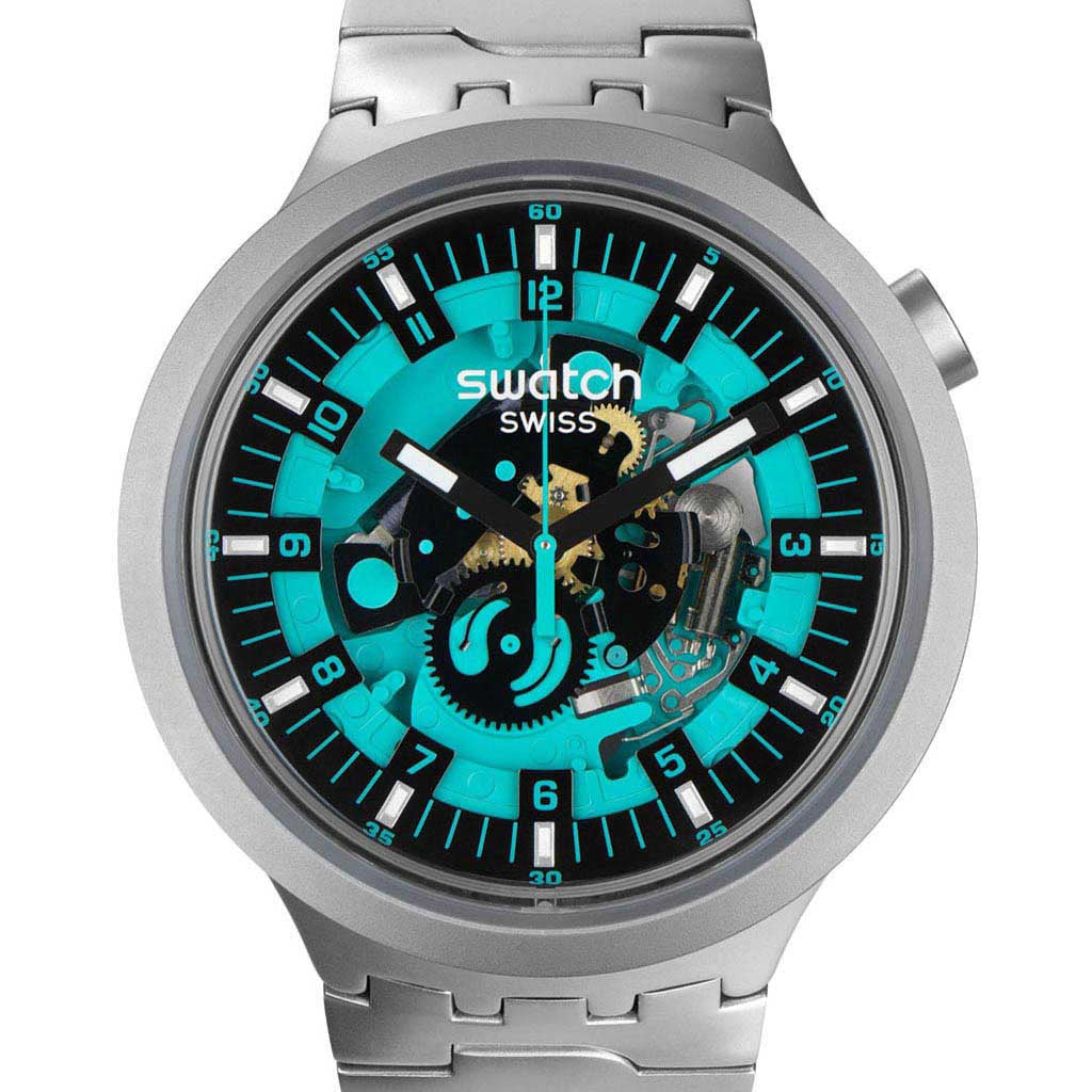 Swatch Big Bold Irony Mint Trim Too SB07S111G