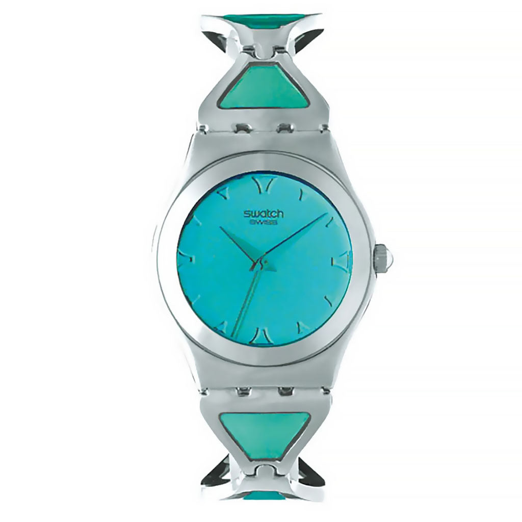 Swatch Irony Medium MIROIR TURQUOISE YLS124G