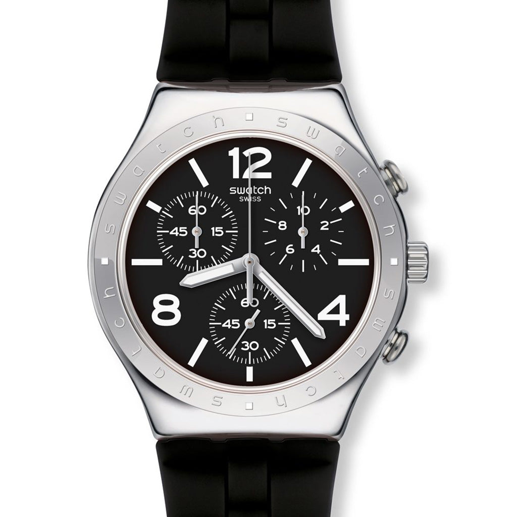 Swatch Irony Chrono Noir de Bienne YCS116