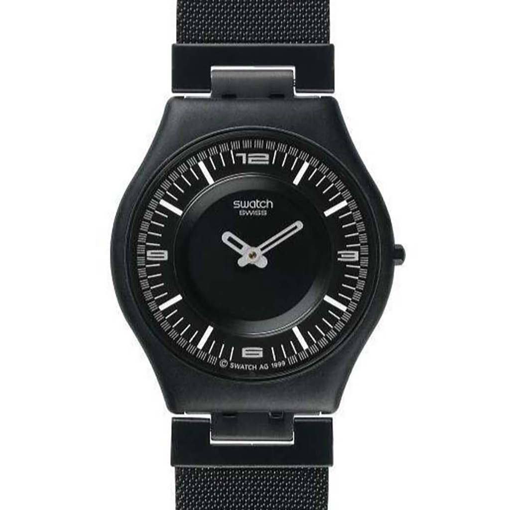 Swatch Skin Noir De Chine Milanese SFB107M