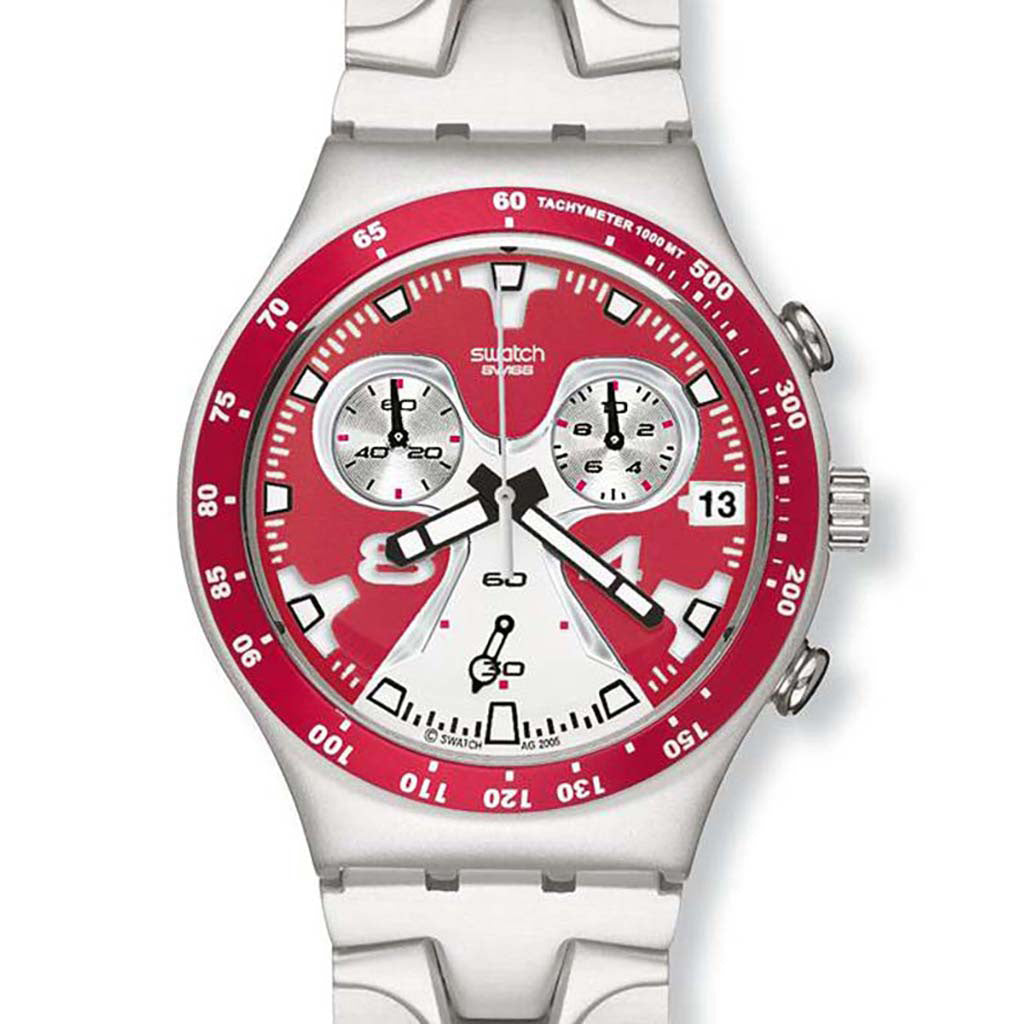 Swatch Irony Chrono Oleada Roja YCS4041AG
