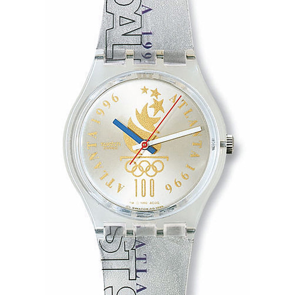 Swatch Gent Olympia Special OLYMPIC SILVER (GZ150U)