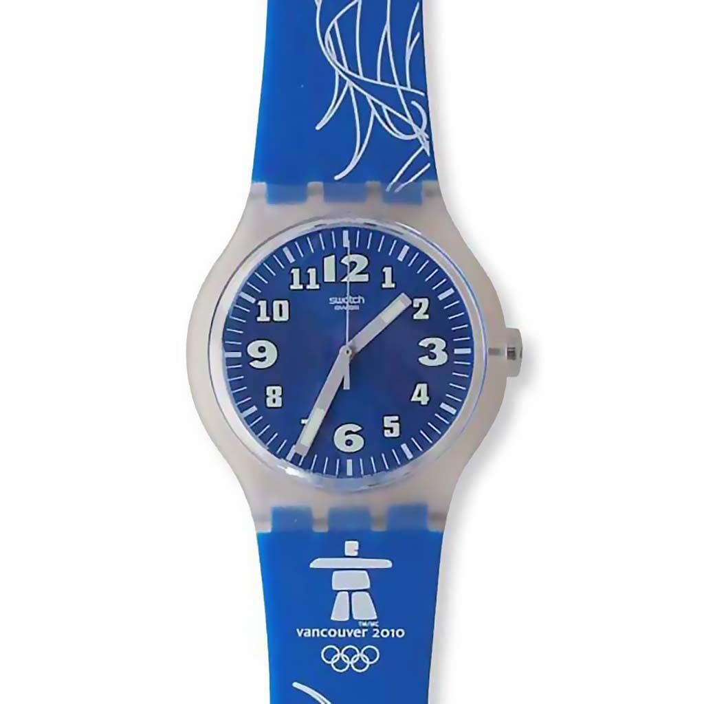 Swatch Gent XL Special OLYMPIC VOLUNTEERS 2010 SUDK103E