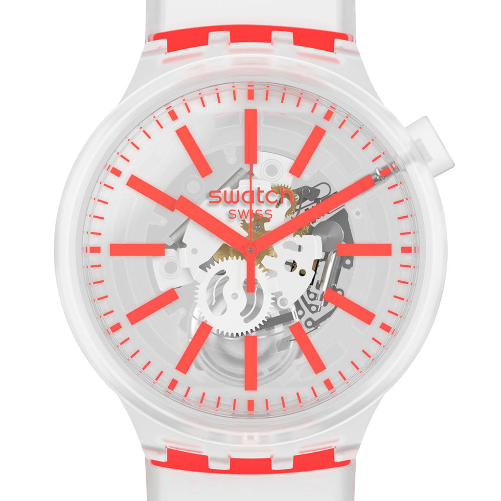 Swatch Big Bold Orangeinjelly SO27E102
