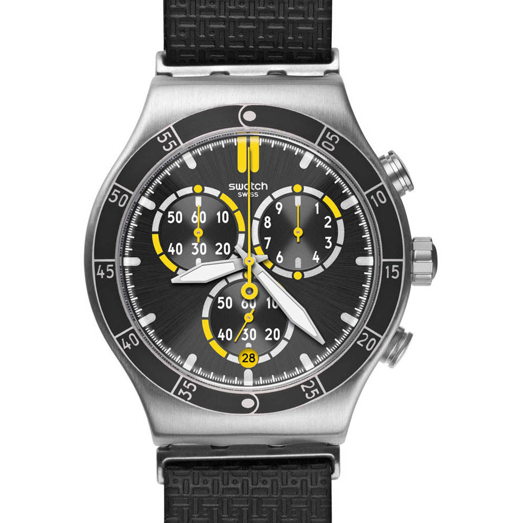 Swatch New Irony Chrono Orange Teeth YVS422