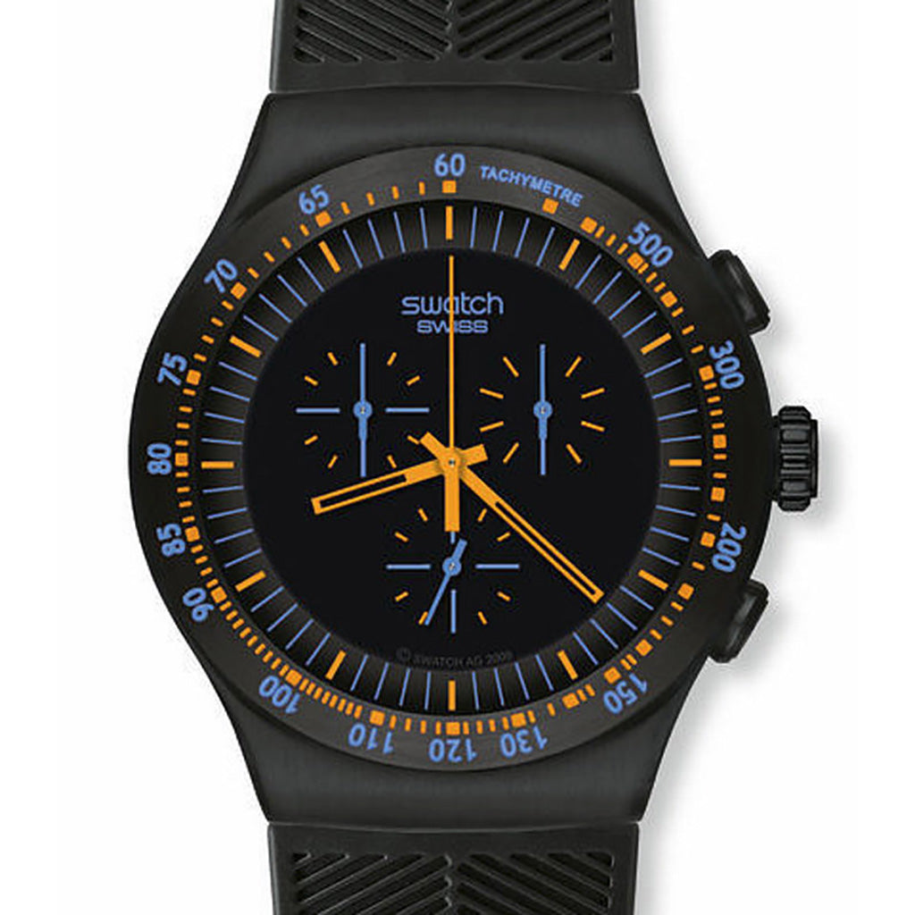 Swatch Irony The Chrono Peach in Dark YOB104