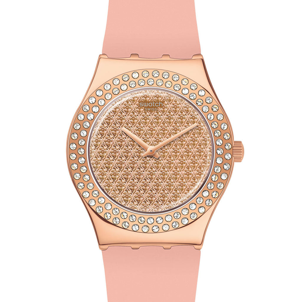 Swatch Irony Medium Pink Confusion YLG140