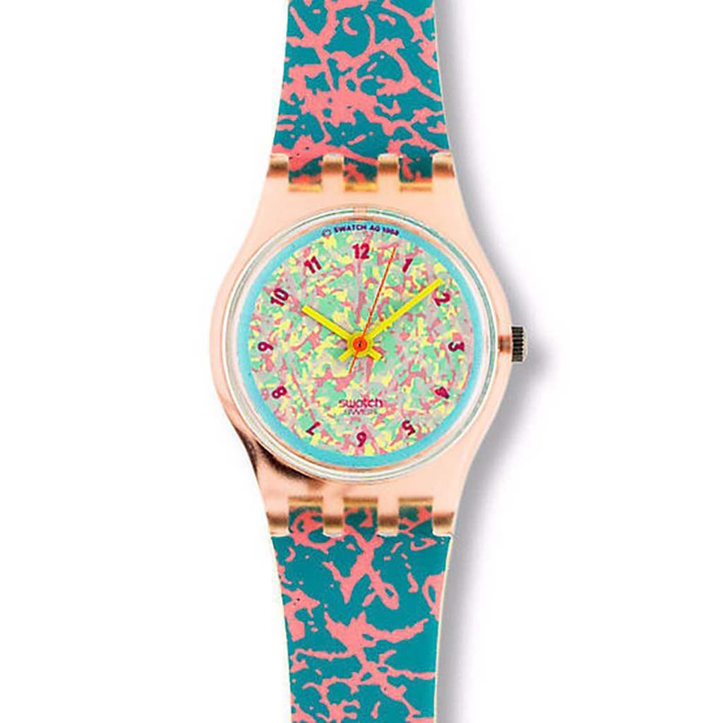 Swatch Lady PINKDRIP LP107