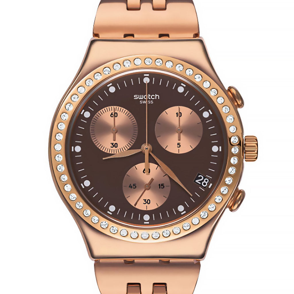 Swatch Irony Chrono Precious Rose YCG414G