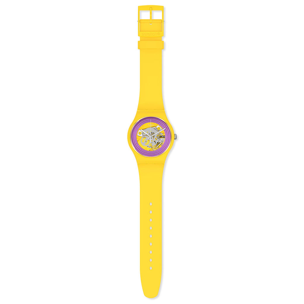 PURPLE RINGS YELLOW