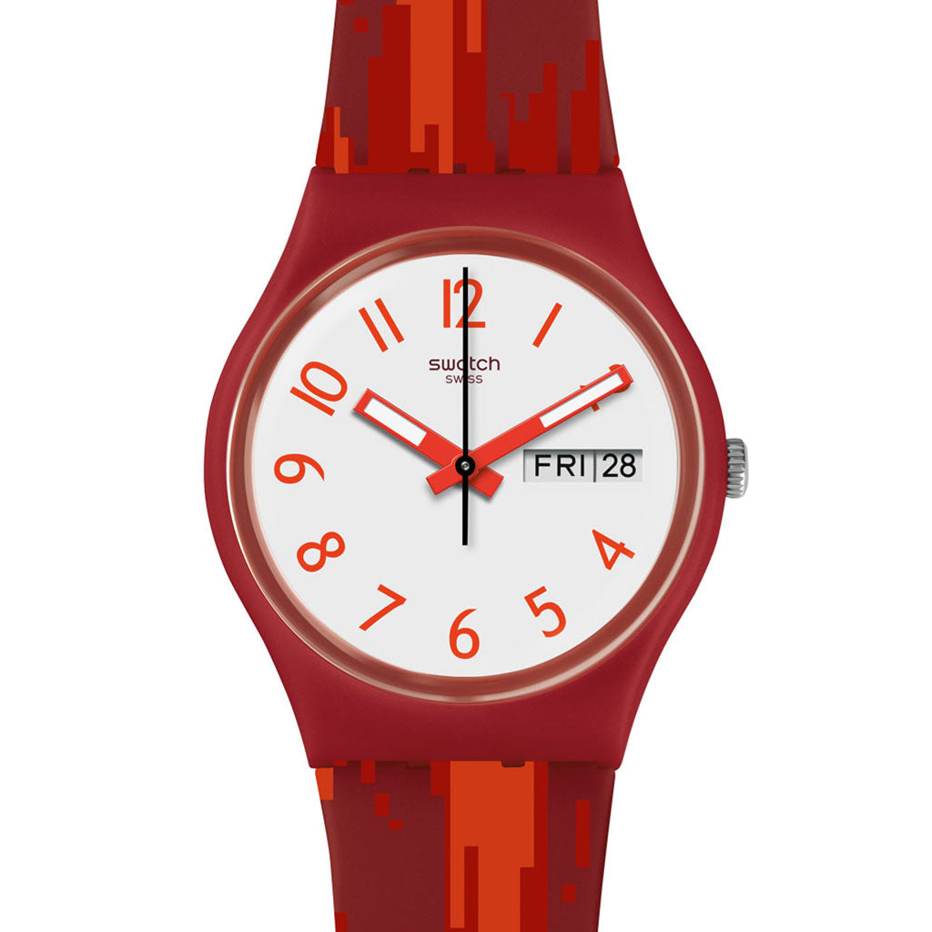 Swatch Gent Red Flame GR711
