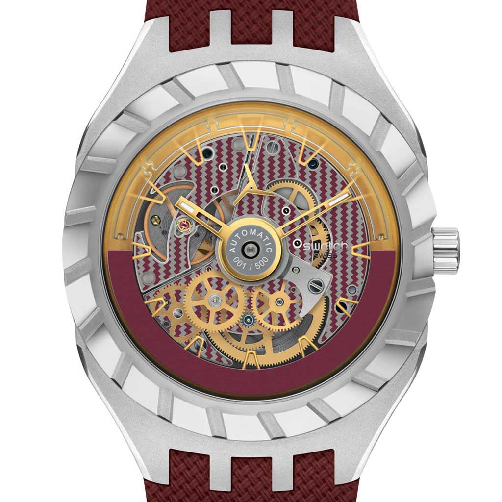 Swatch Irony Flymagic Red Surprise Set YHS101S