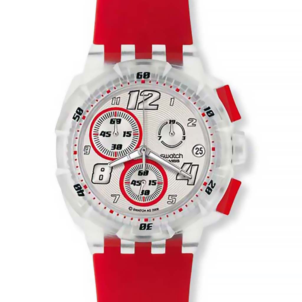 Swatch New Chrono Red Toxin SUIK405