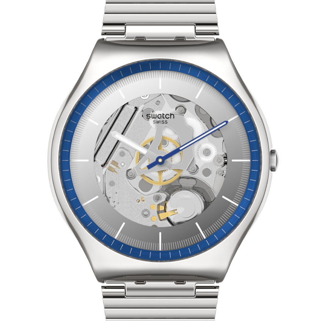 Swatch Skin Irony 42 Ringing In Blue SS07S116GG