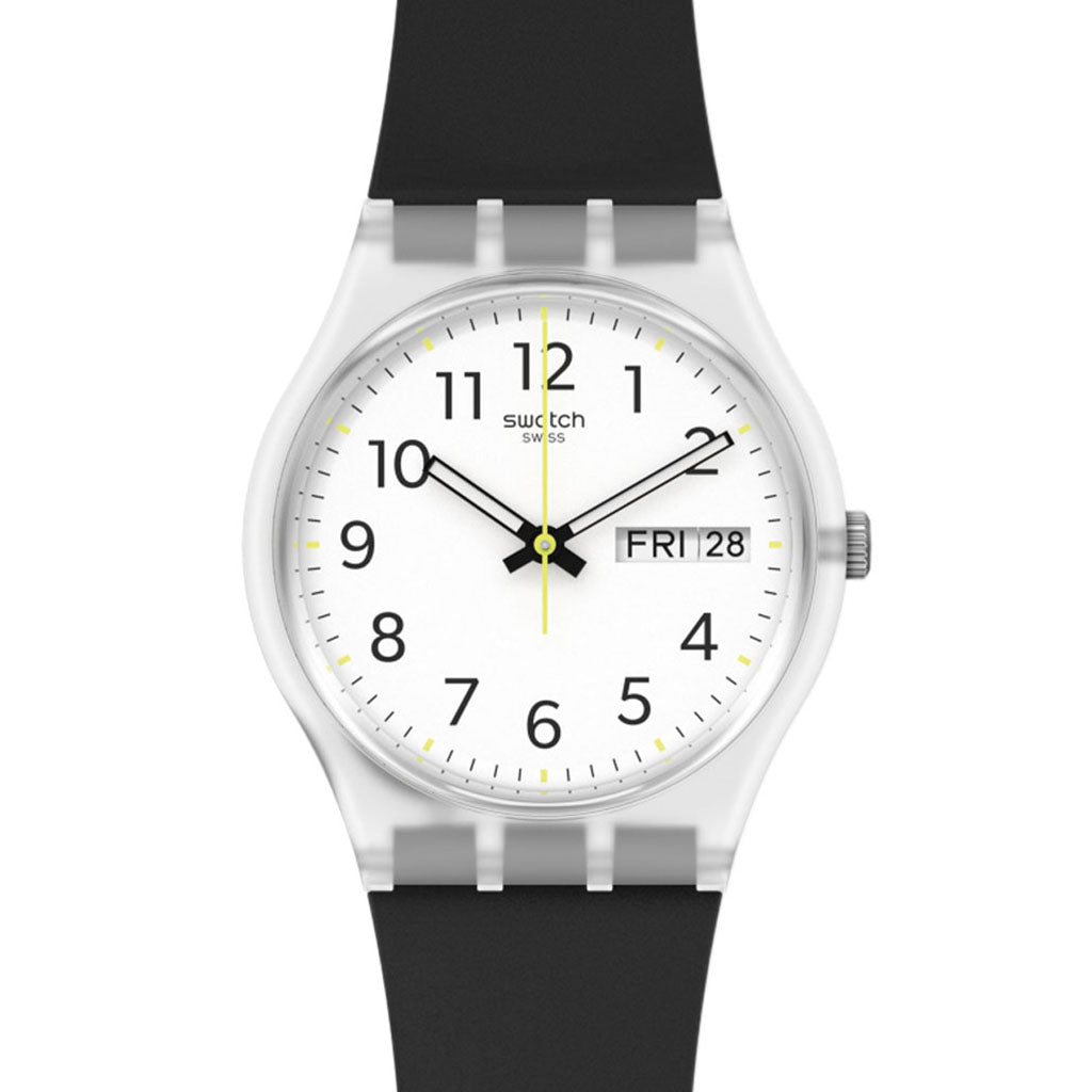 Swatch Gent Rinse Repeat Black GE726