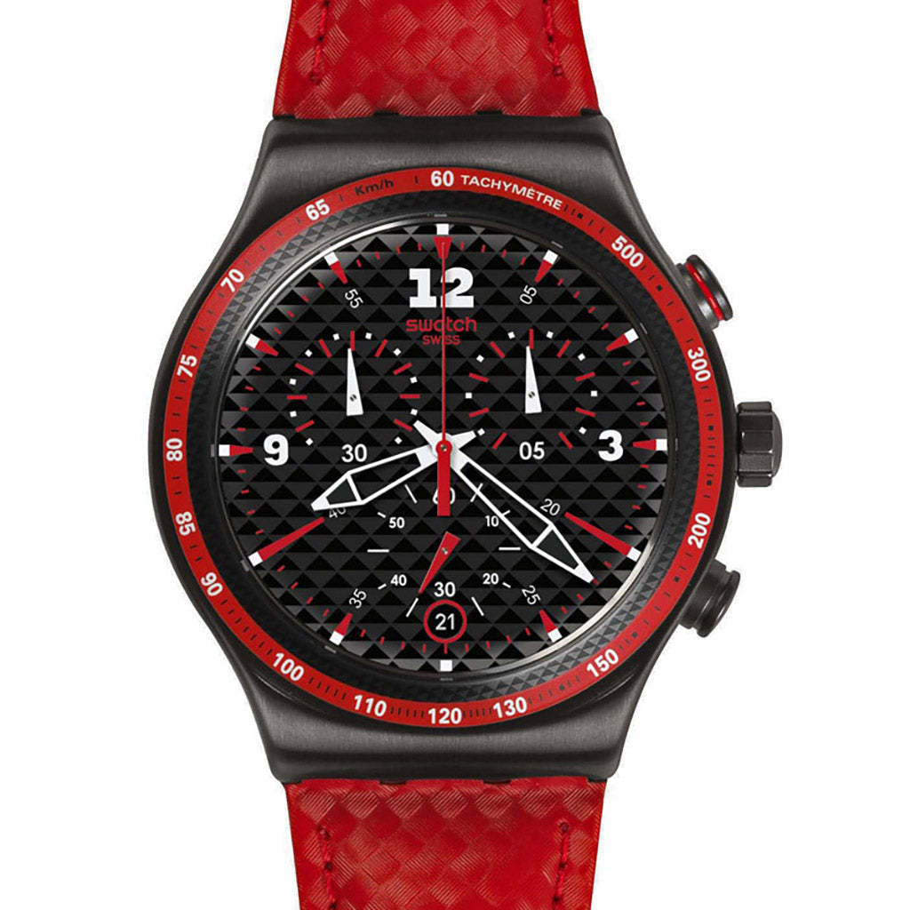 Swatch Irony New Chrono Rosso Fuoco YVM401