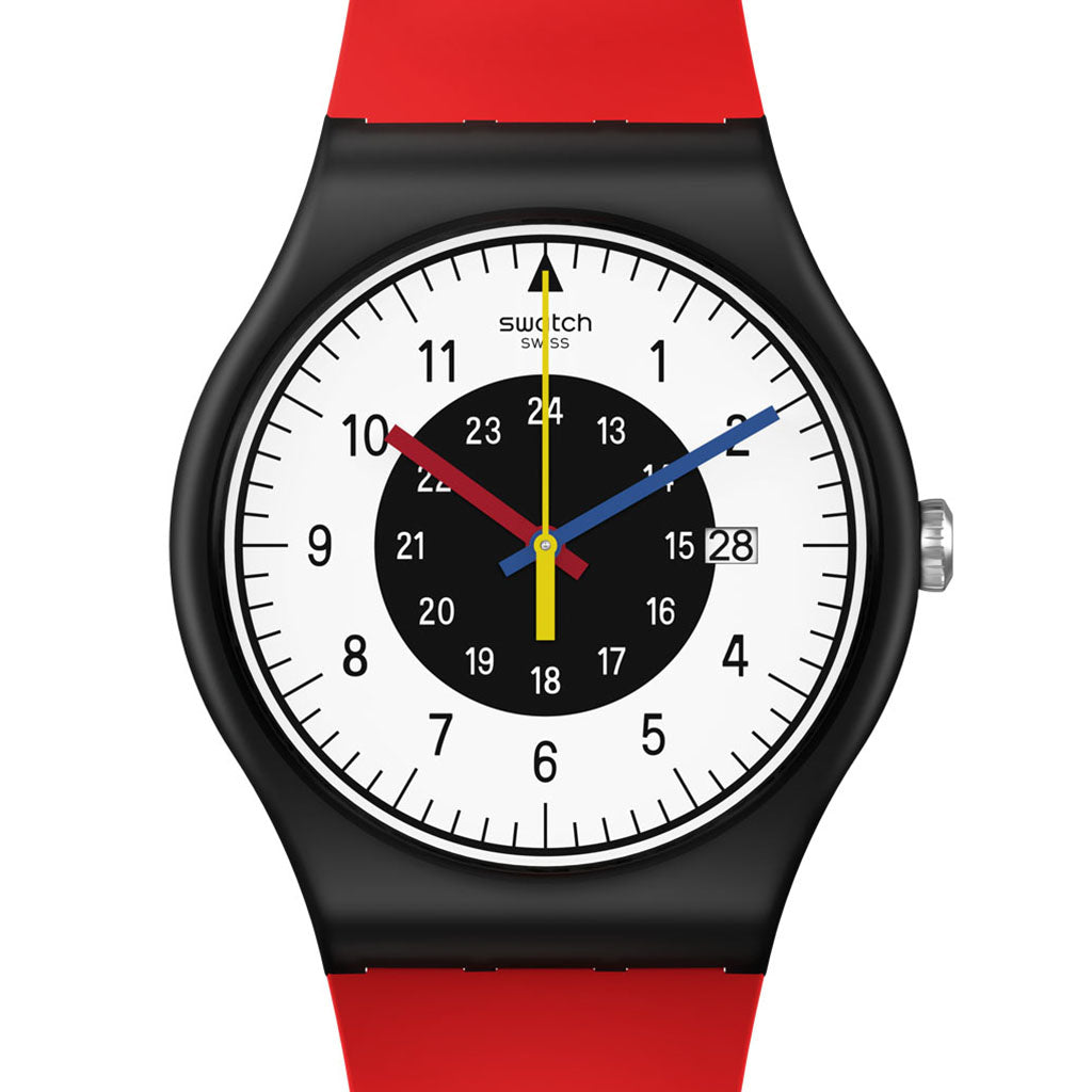Swatch Originals New Gent Rouge & Noir SO32B106