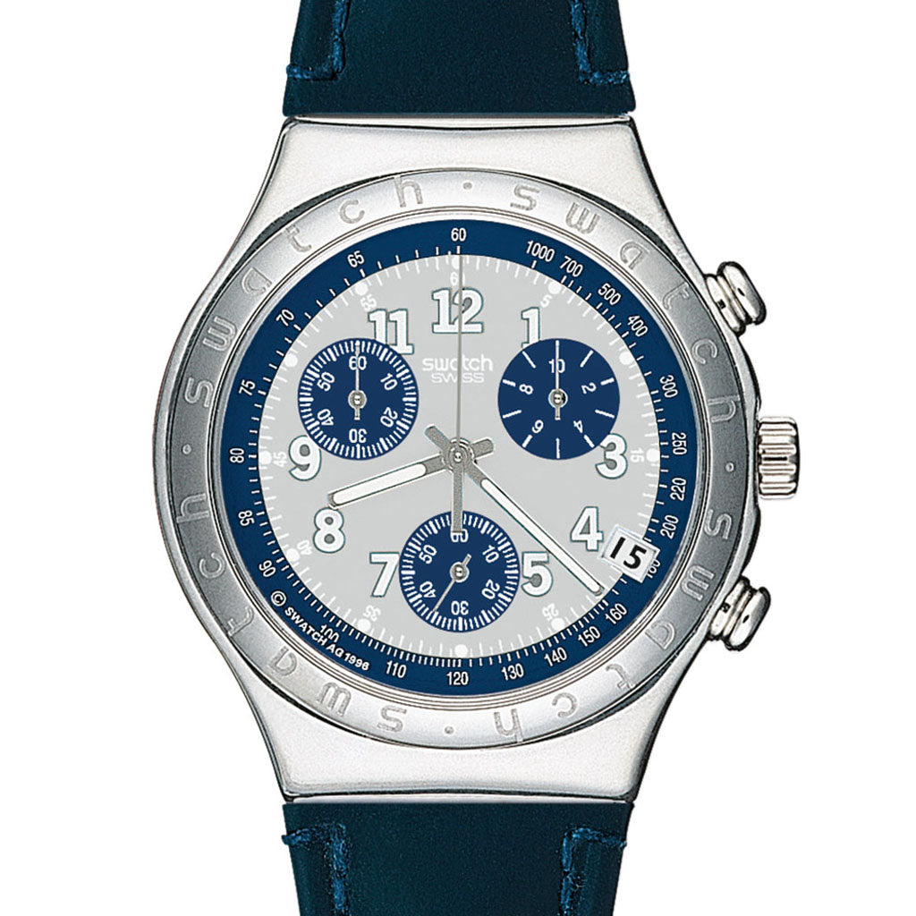 Swatch Irony Chrono Secret Agent Light Grey YCS403