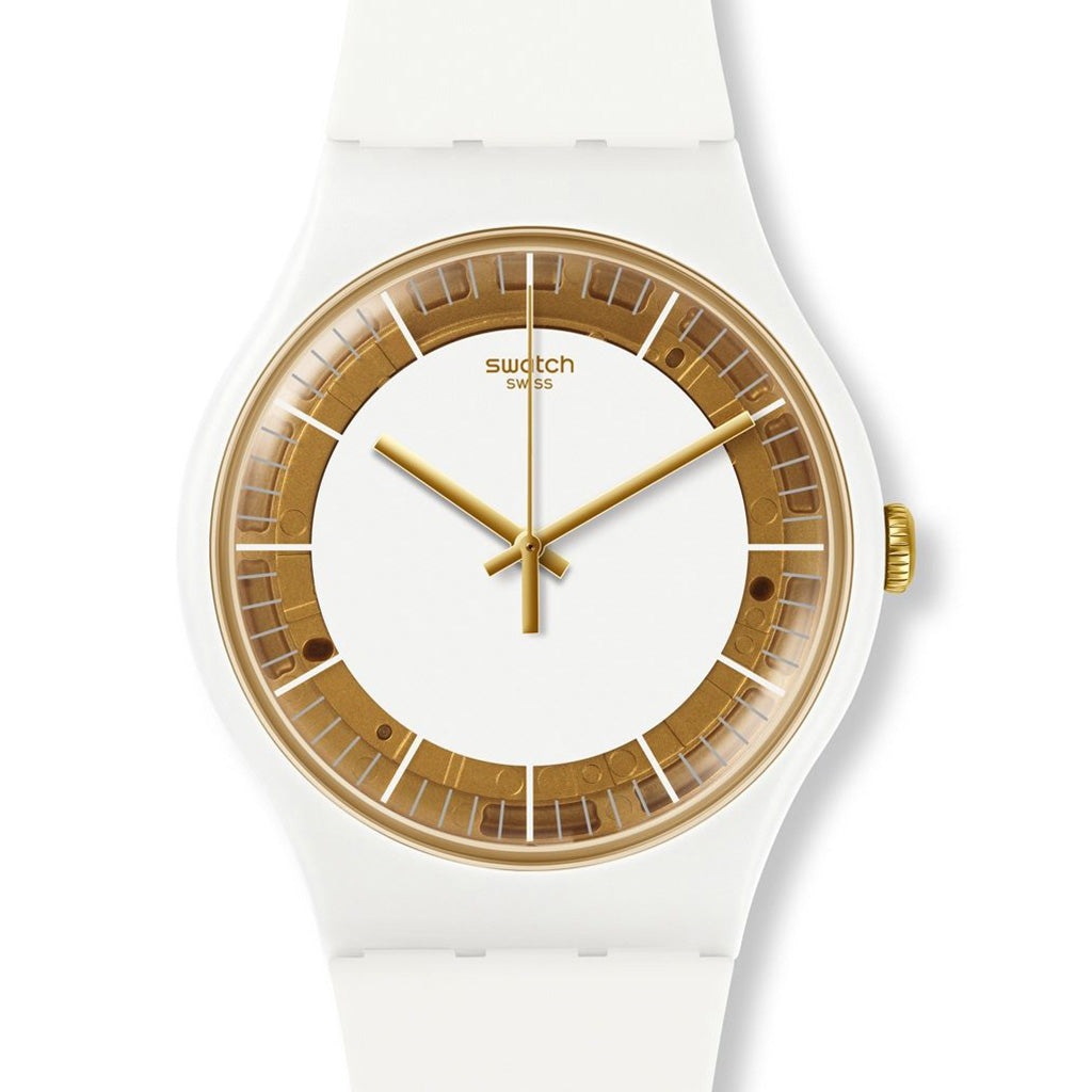 Swatch New Gent Siliwhite SUOW158