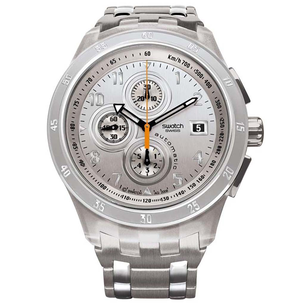 Swatch Chrono Automatik Silver Class SVGK401G