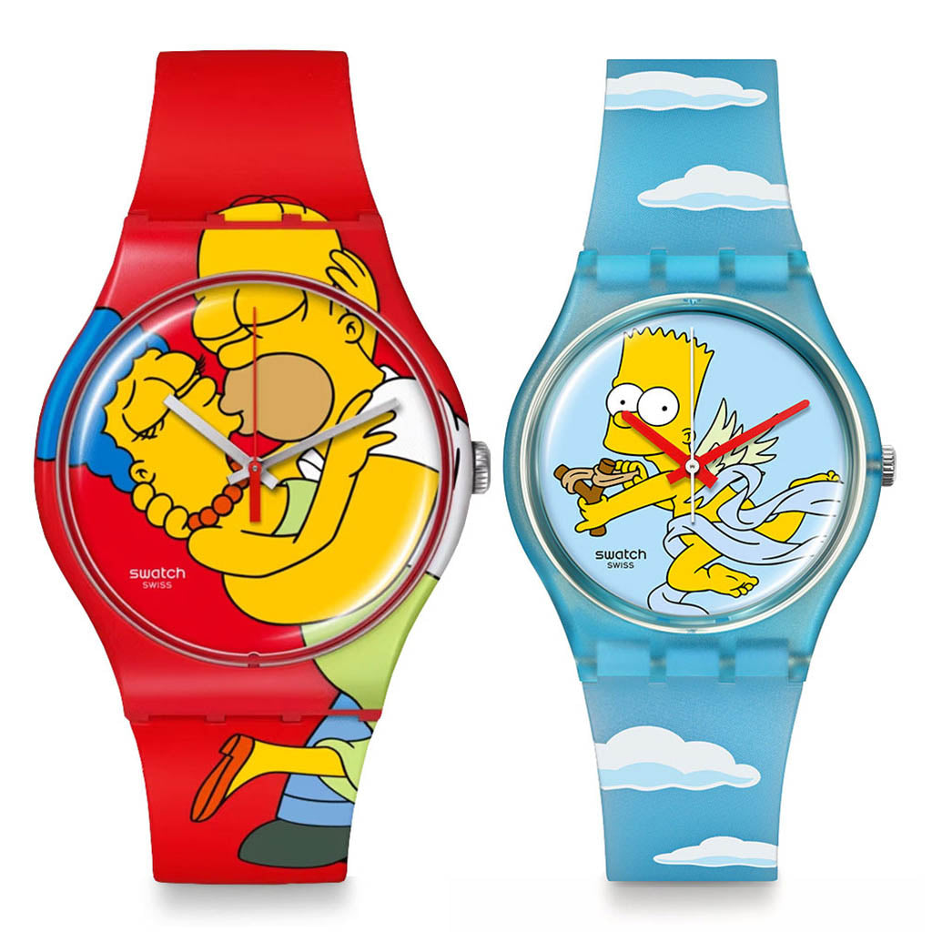 Swatch Gent + New Gent SIMPSON's VALENTINE's Set 2024