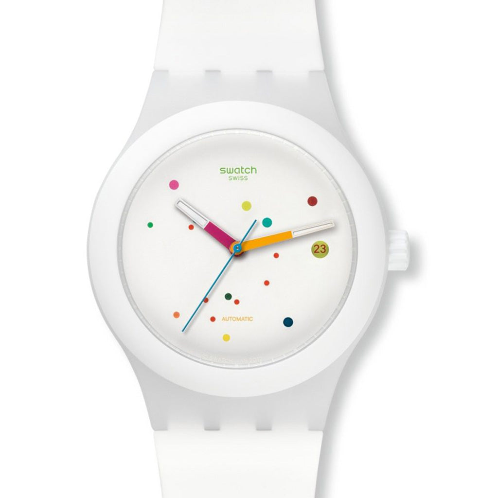 Swatch Sstem 51 Automatik Sistem White SUTW400