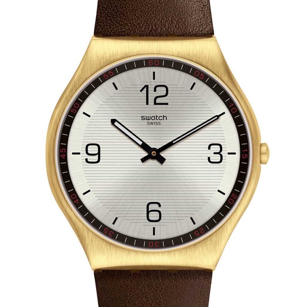 Swatch Skin Irony 42 Skin Suit Coffee SS07G100