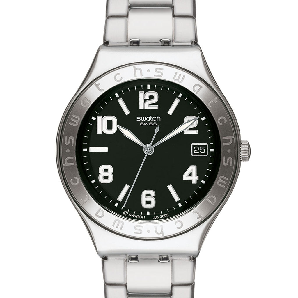 Swatch Irony Big Black Charmer YGS432G