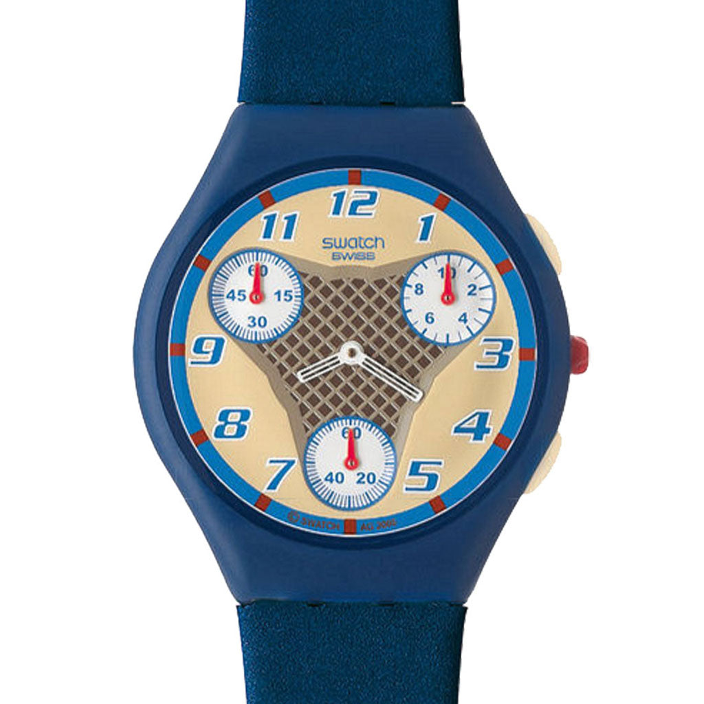 Swatch Skin Chrono Speed Game Blue SUYN103D