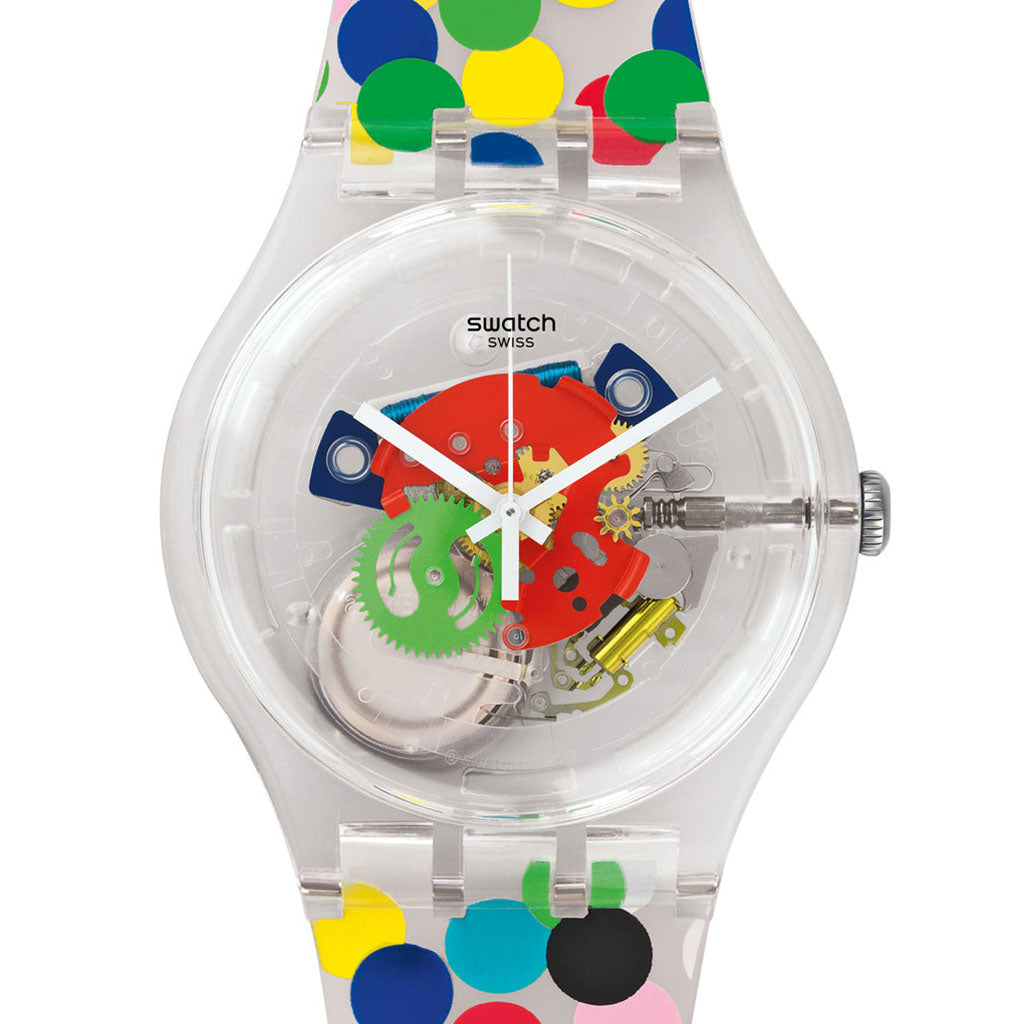 Swatch New Gent Special SPOT THE DOT by Alessandro Mendini SUOZ213