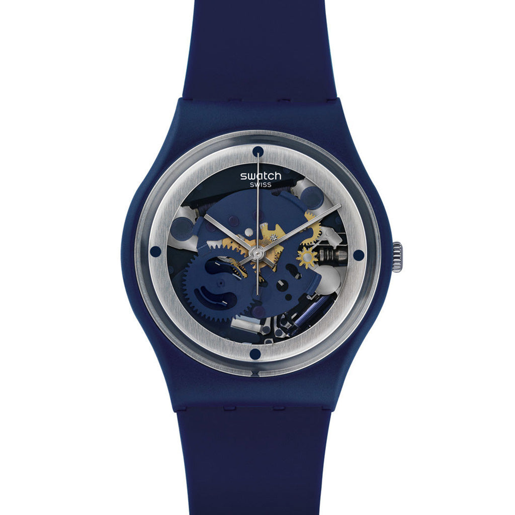 Swatch Gent Squelette Blue GN245