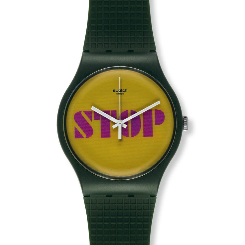 Swatch New Gent Stop Think Talk SUOG104