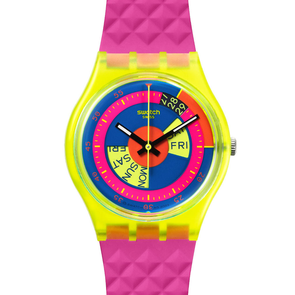 Swatch Neon Kollektion Gent Swatch Shades of Neon SO28J700