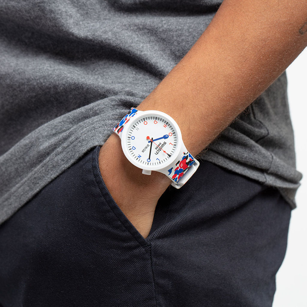 SWATCH X BAPE CONDUIT STREET - Limitiert
