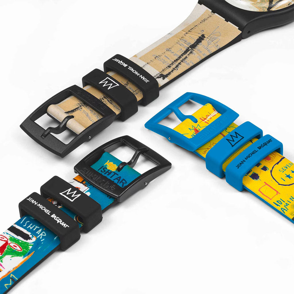 SWATCH X JEAN-MICHEL BASQUIAT TRIPTYCH - limitierted Set