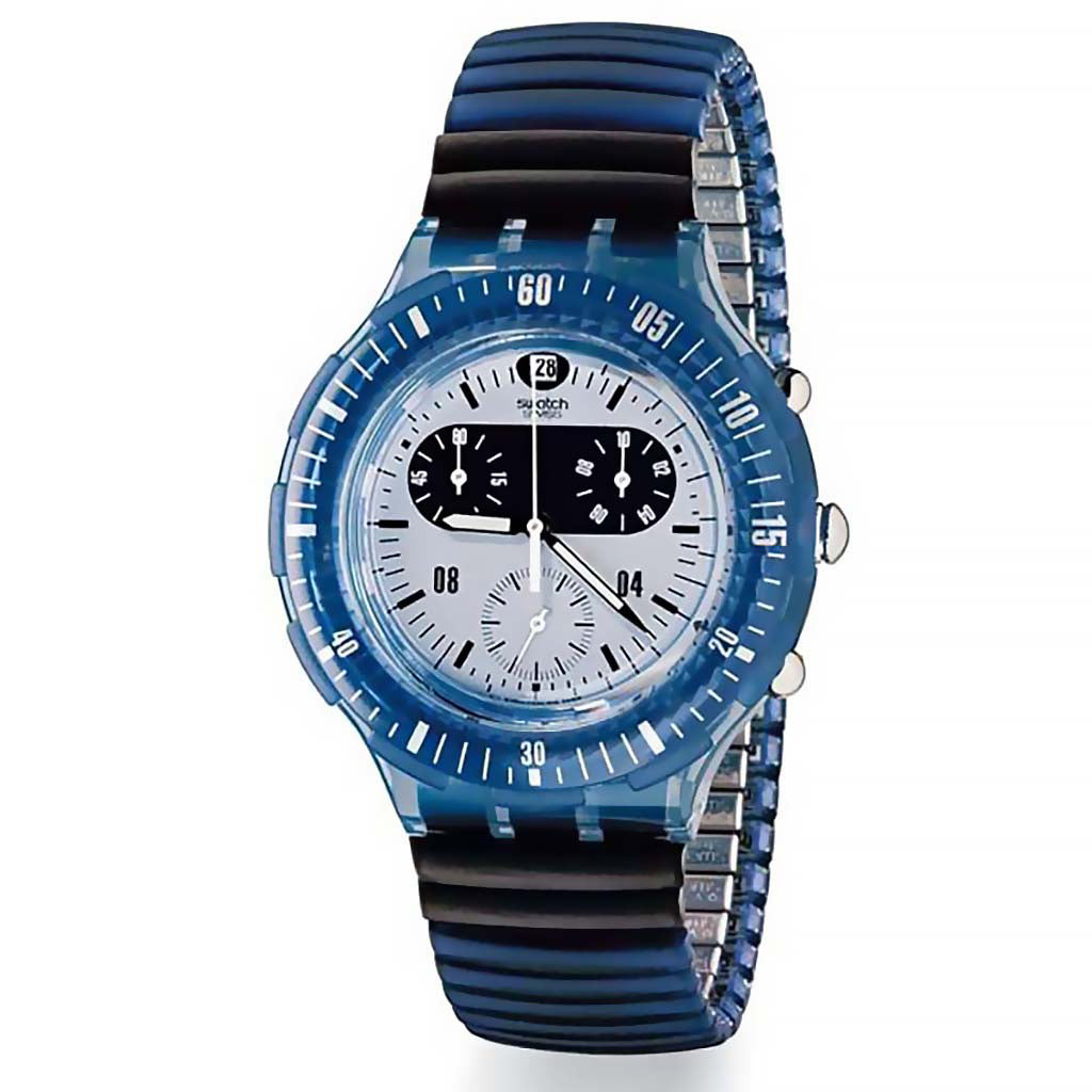 Swatch Aqua Chrono Tableau de Board SBN401